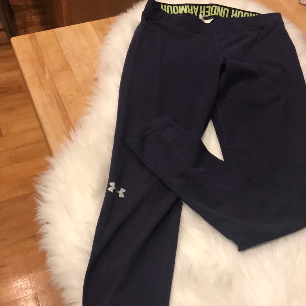 Under Armour Navy Running Leggings